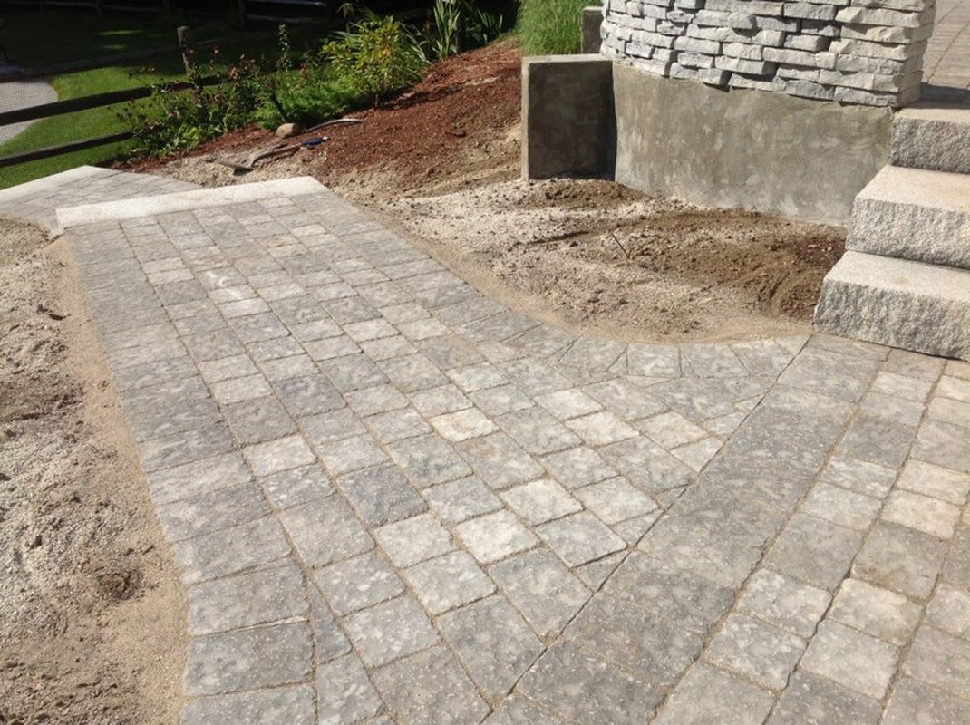 Paver Steps & Landing