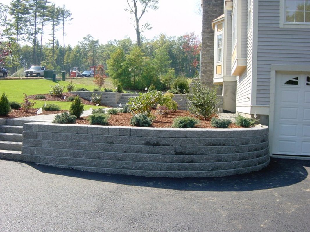 Tiered Retaining Wall